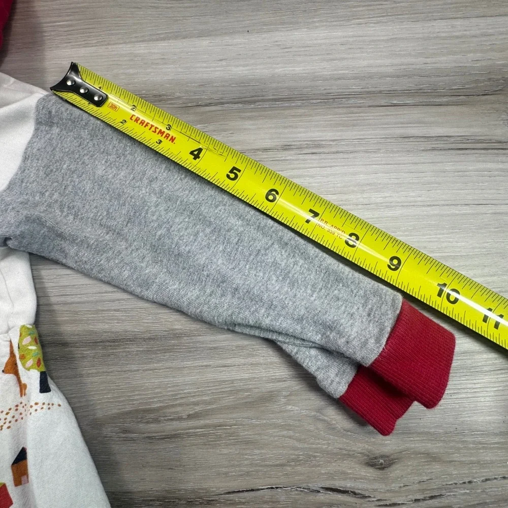 Kids Little Red Riding Hood Dress Hooded Forest Critters Print Size 4T/5T no tag - Picture 7 of 10